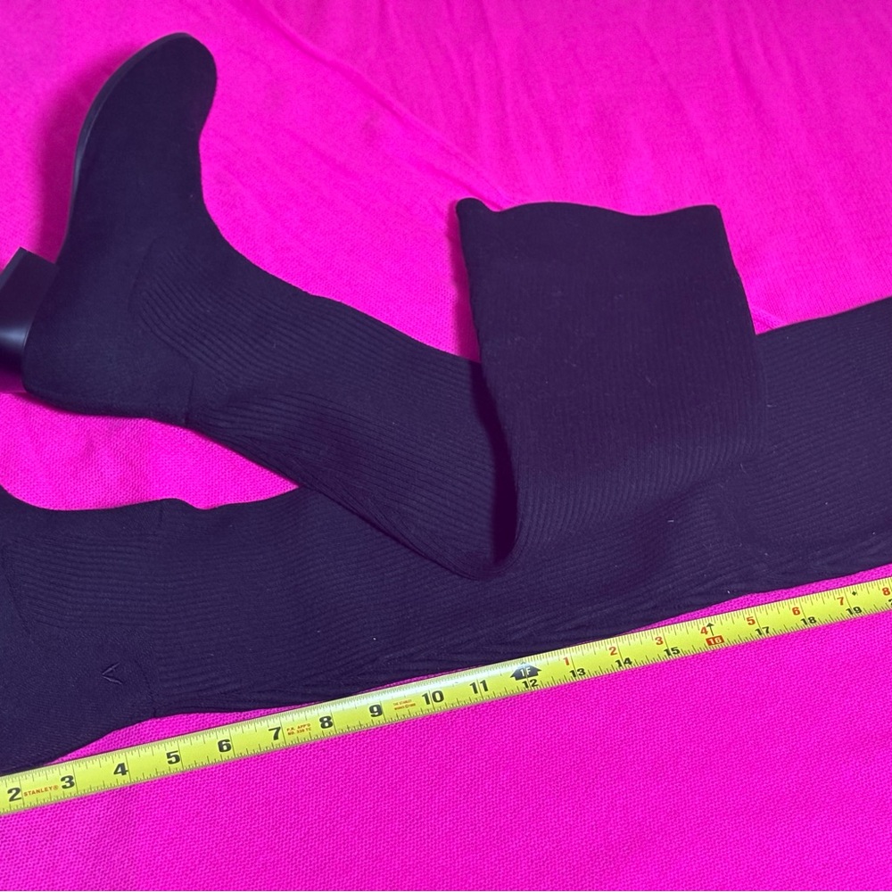 Elegant Black Over the Knee Boots